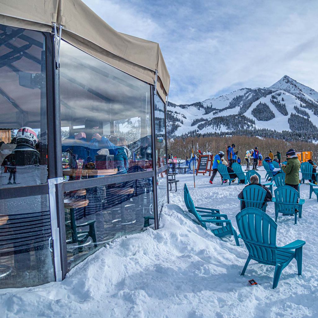 Umbrella Bar at Ten Peaks - Crested Butte on Mountain Restaurant